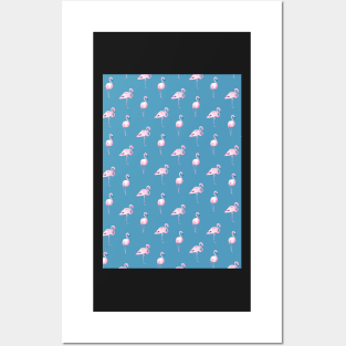 Flamingo, Flamingos pattern, Print, Tropical, Bird, Pattern, Funny art, Modern art, Wall art, Print, Minimalistic, Modern Posters and Art